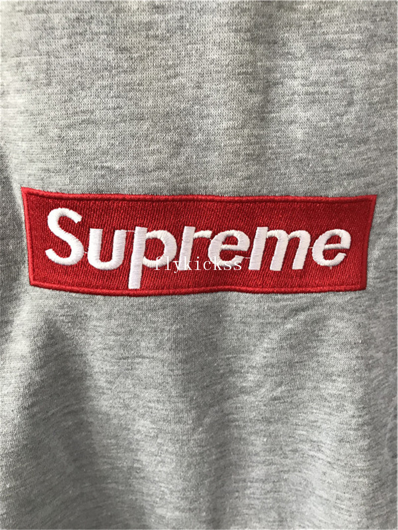 Supreme Grey Hoodie